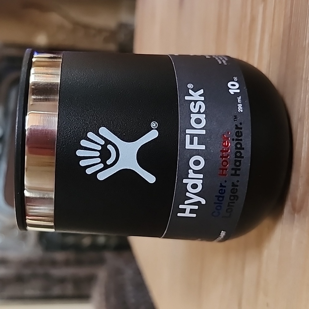 Hydro Flask 10oz Wine Tumbler Black